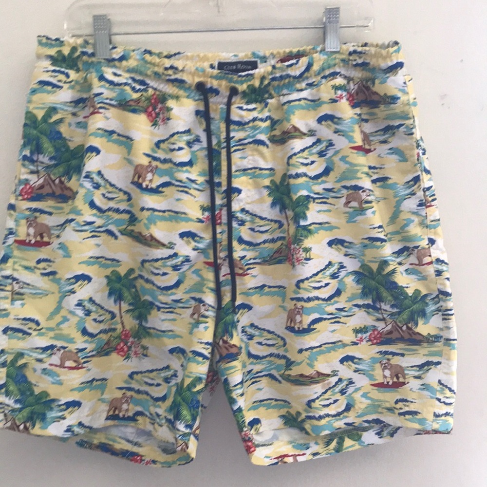 Club Room Men’s Tropical Swim Trunks